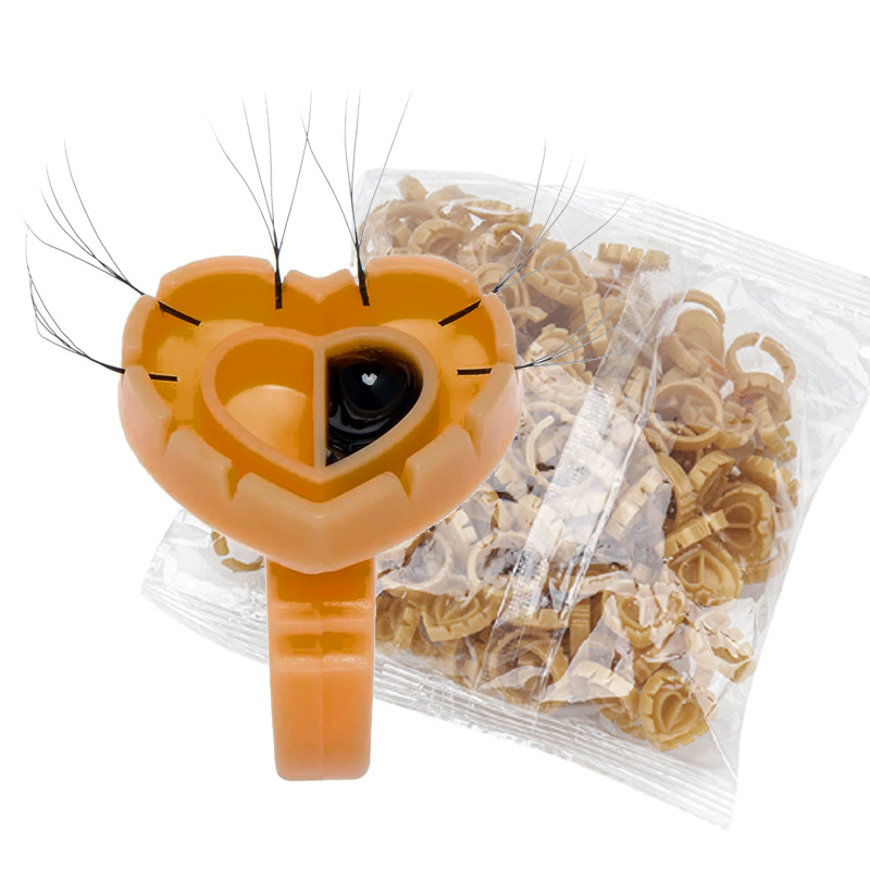 Eyelash Extension Volume - 500 szt. Pierścieni na klej do