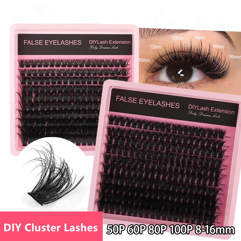 Eyelash Extension Volume - Kępki rzęs 8 do 16mm, skręt
