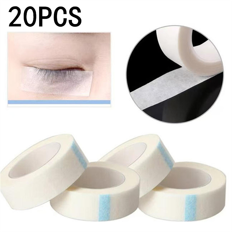 Tape Breathable Lash - 1/5/10/20 SZTUK Biała Oddychająca Medyczna Taśma