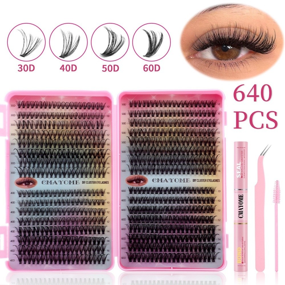 Eyelash Extension Volume - Zestaw do przedłużania rzęs: klej i