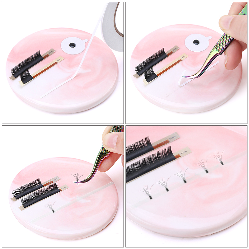 40 m/zestaw łatwe taśmy wachla – Eyelash Extension Volume recenzja i cena