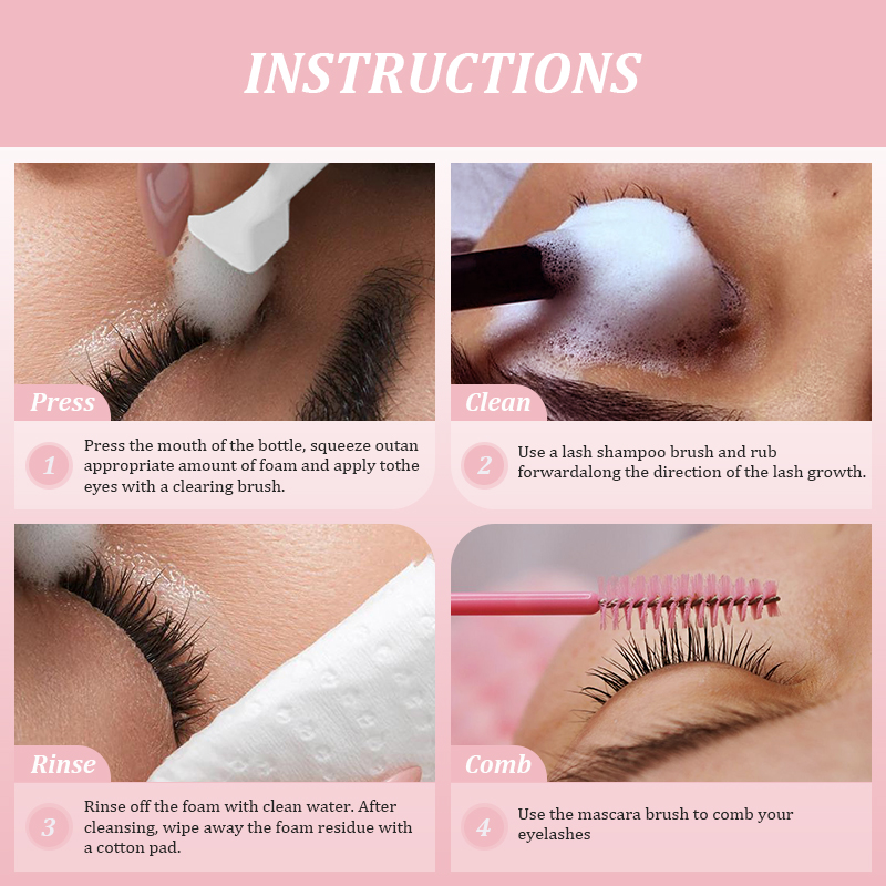 NATUAHANA 60ml Szampon do rzęs – Eyelash Extension No 9 recenzja i cena