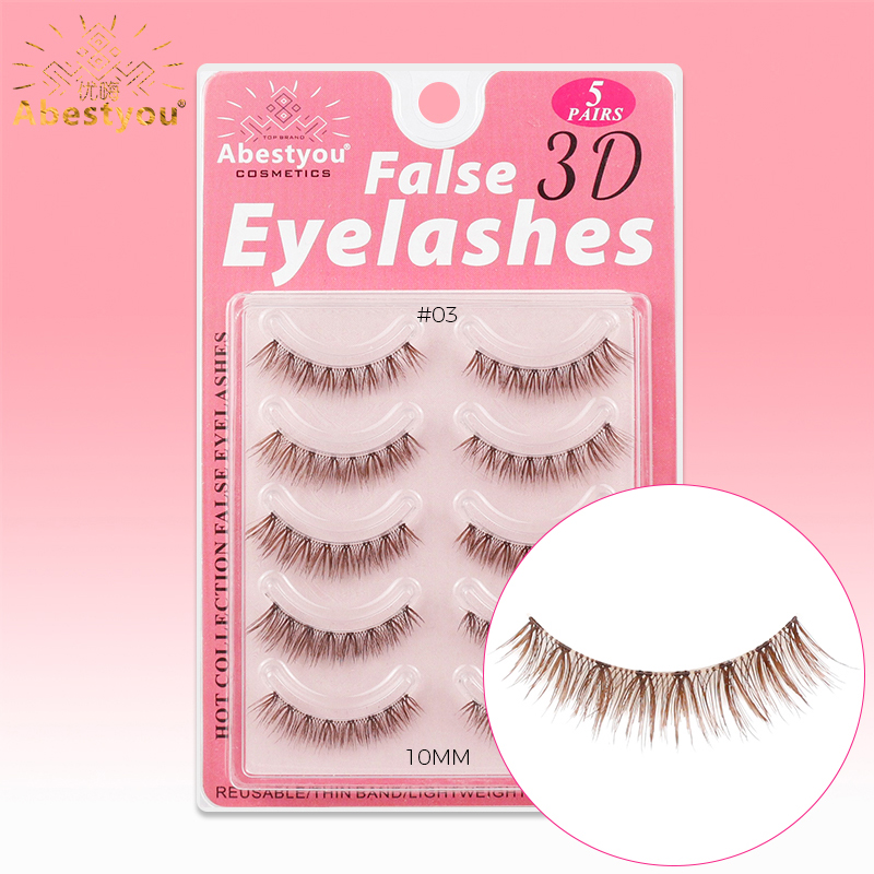 Abestyou 5 par Krótkie, lekkie – Eyelash Extension Japan recenzja i cena