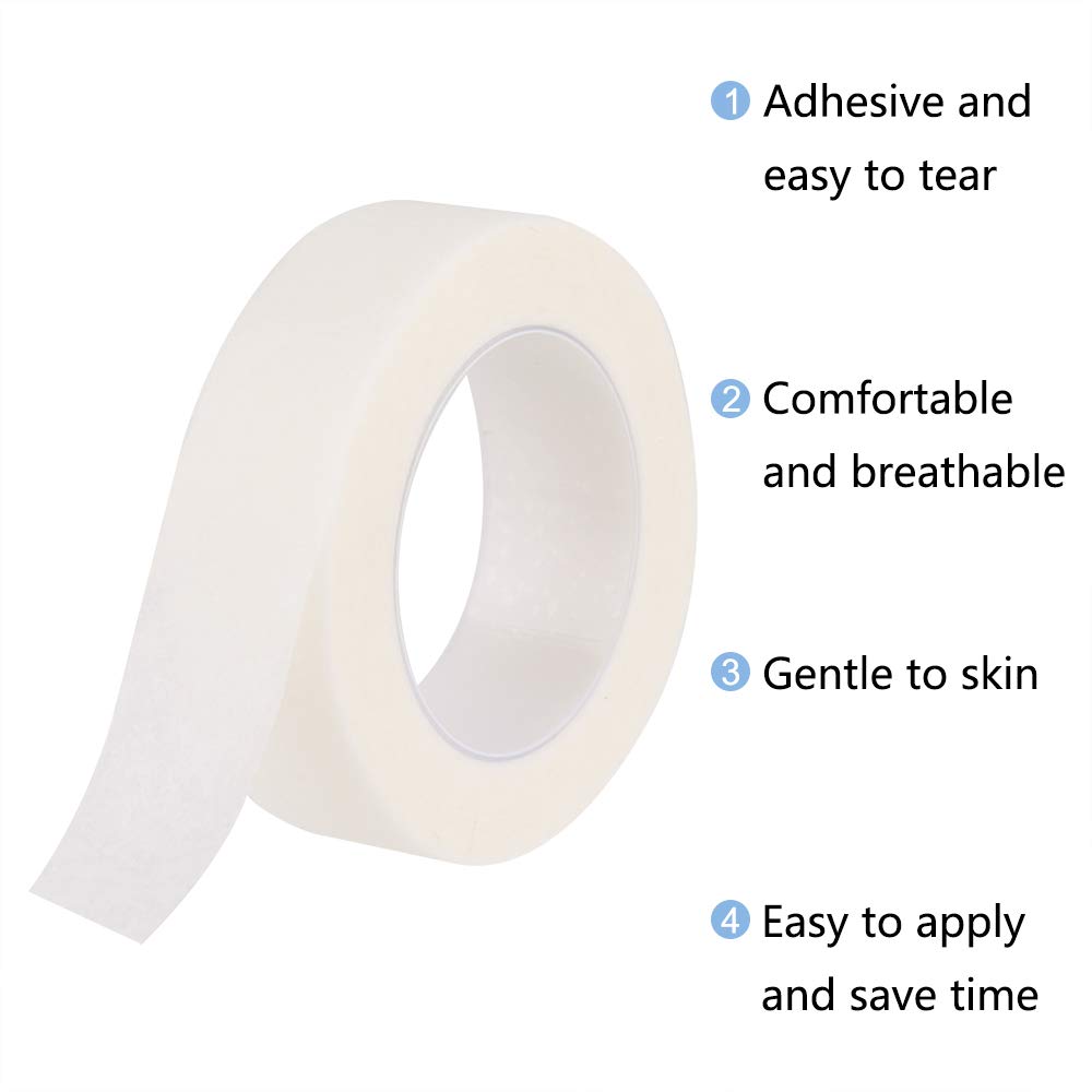5 rolek biała taśma do rzęs sa – Tape Breathable Lash recenzja i cena