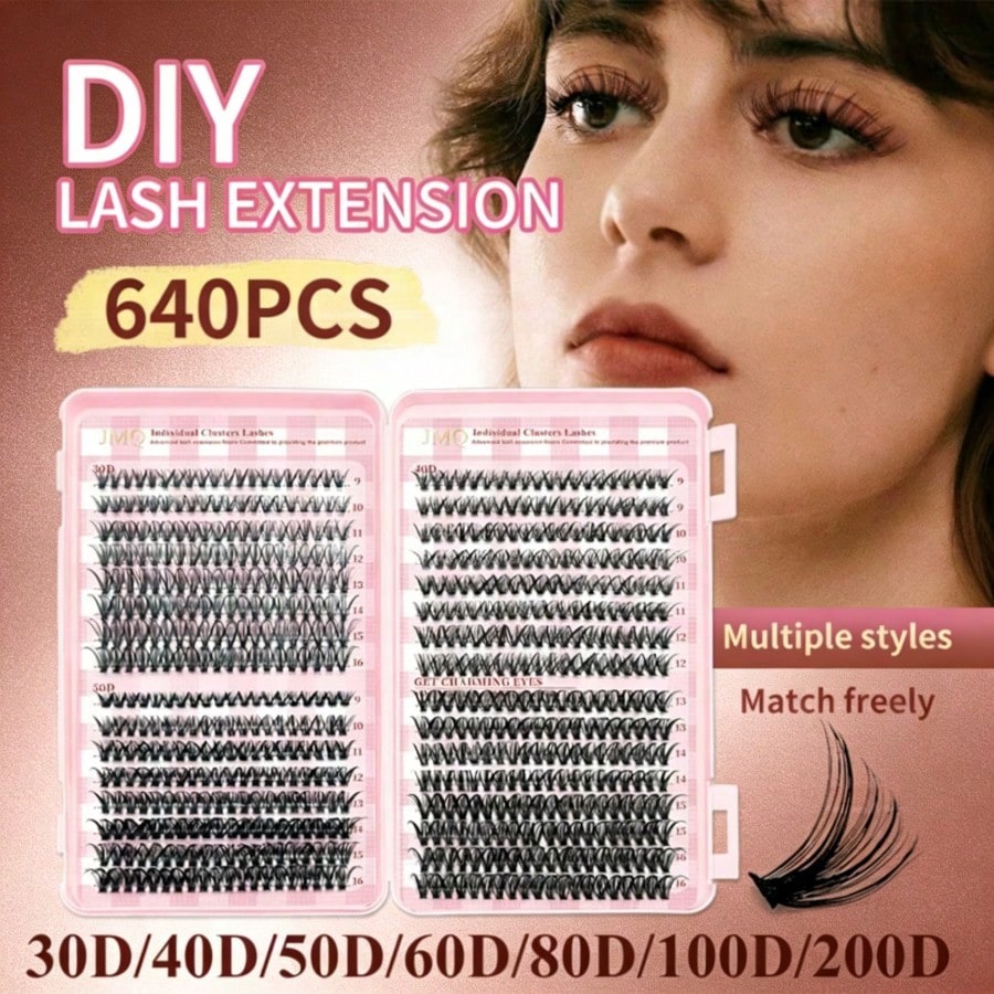 Punktowe, segmentowane rzęsy D – Eyelash Extension Volume recenzja i cena